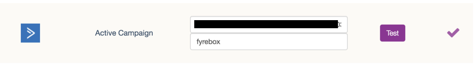 ActiveCampaign test passed