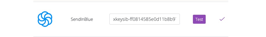 SendInBlue Integrations